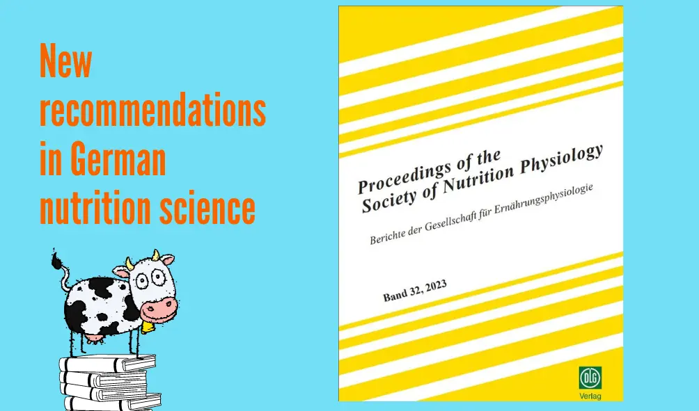 new recommendations in German nutrition science