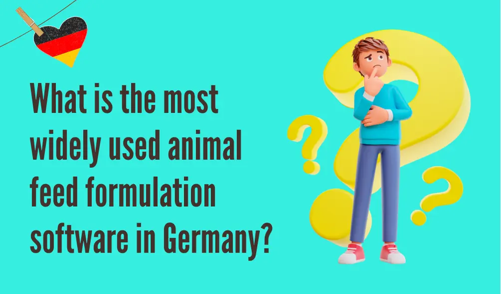 Widely utilized animal daily ration software in Germany for livestock.