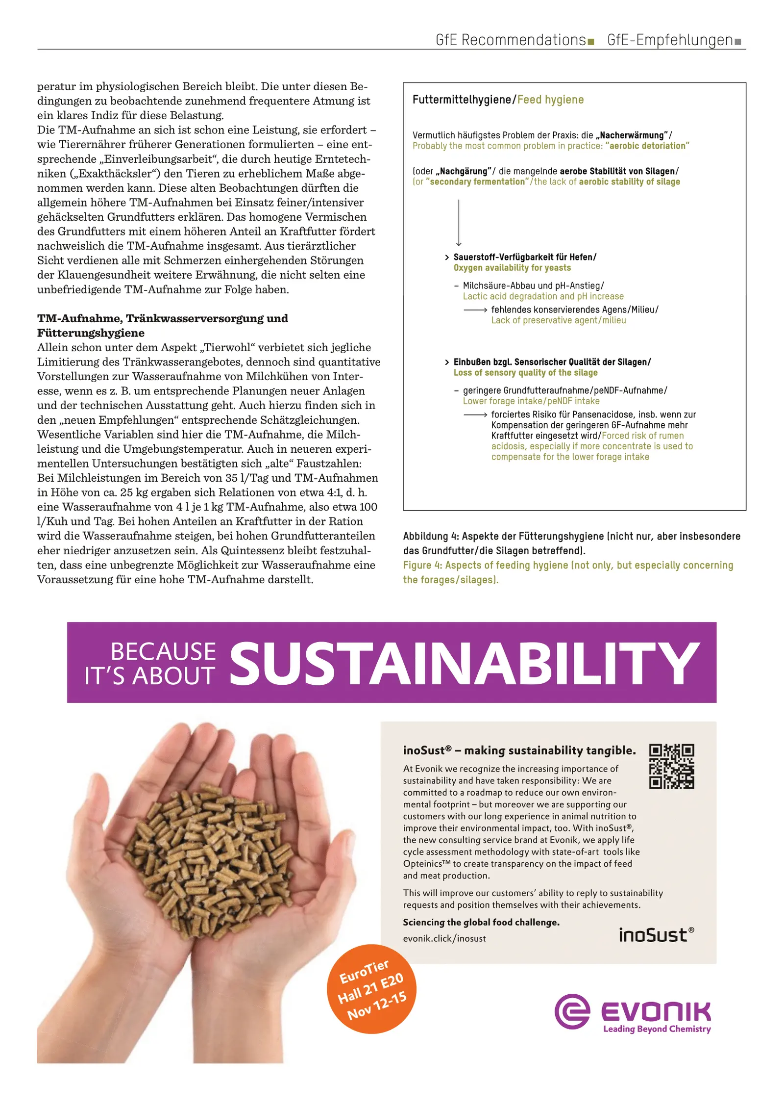 Feed intake of dairy cows. An achievement and a prerequisite for achievement. FeedMagazine/Kraftfutter 9-10/2024. Page 7